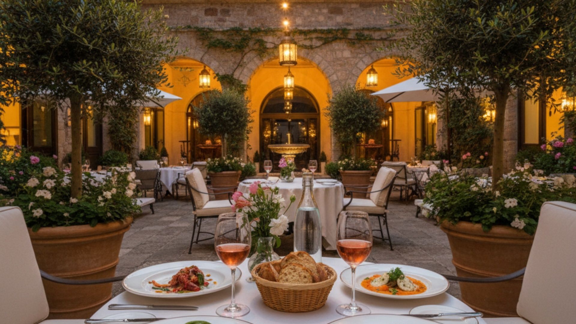 Savor the Courtyard’s Flavors